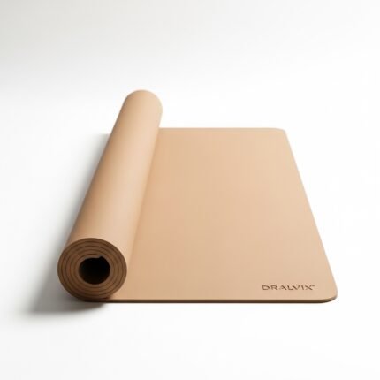 Dralvix Minimalist Natural Rubber Yoga Mat | Non-Slip for Hot Yoga & Pilates